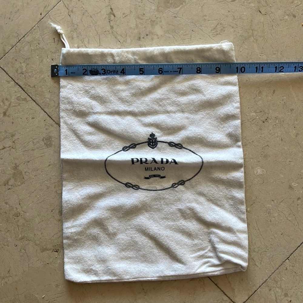 Prada dust bag